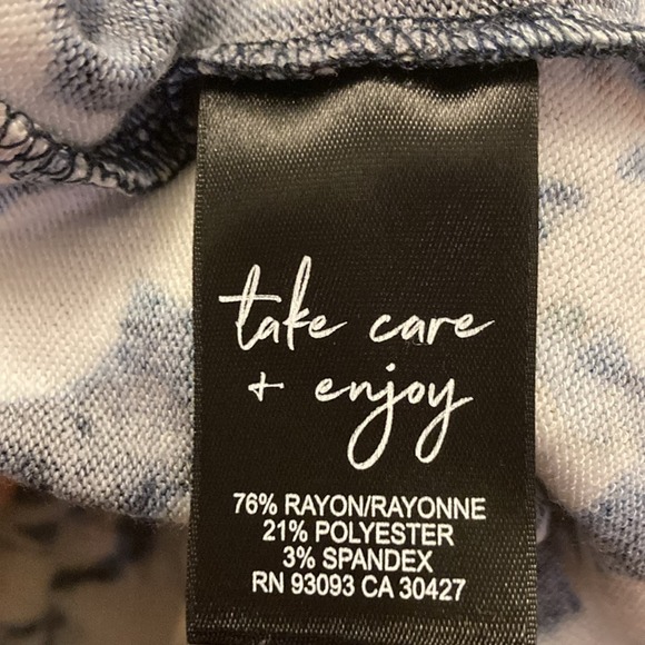 NWT Nic + Zoe Multicolored Floral V-Neck Long Sleeve Pullover Fleece Sweater XS - Picture 10 of 10